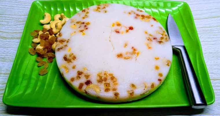 Kallappam or Vattayappam ( Steamed rice cake made with toddy )